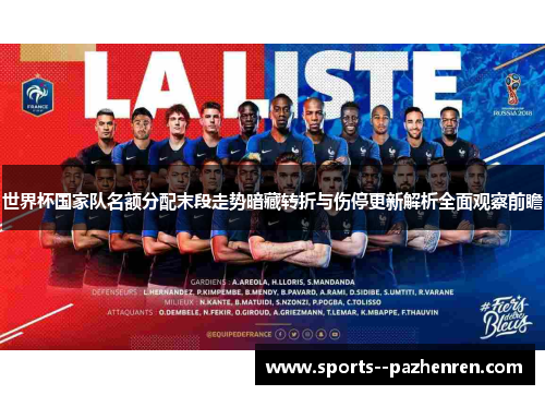 世界杯国家队名额分配末段走势暗藏转折与伤停更新解析全面观察前瞻 世界杯国家队名额分配末段走势暗藏转折与伤停更新解析全面观察前瞻